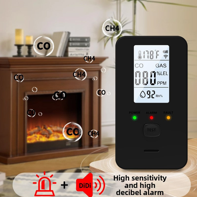 ProGuard 4-in-1 Smart Gas & Carbon Monoxide Detector - Plug & Play