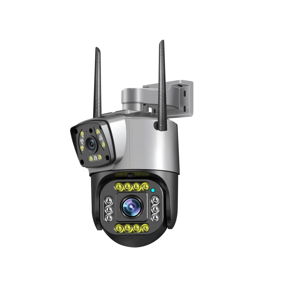 ProGuard Dual Lens Smart Security Camera with Two-Way Audio