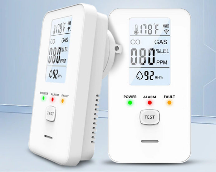 ProGuard 4-in-1 Smart Gas & Carbon Monoxide Detector - Plug & Play