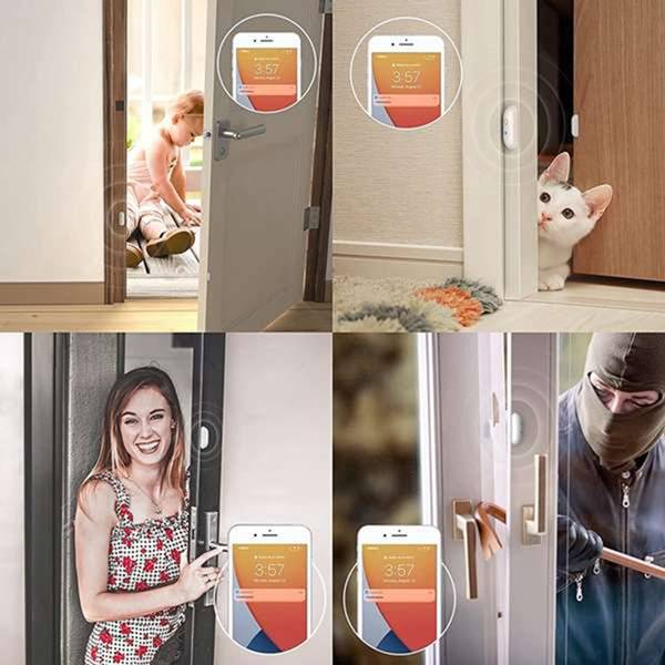 ProGuard Smart WiFi Door & Window Alarm - Instant Phone Alerts
