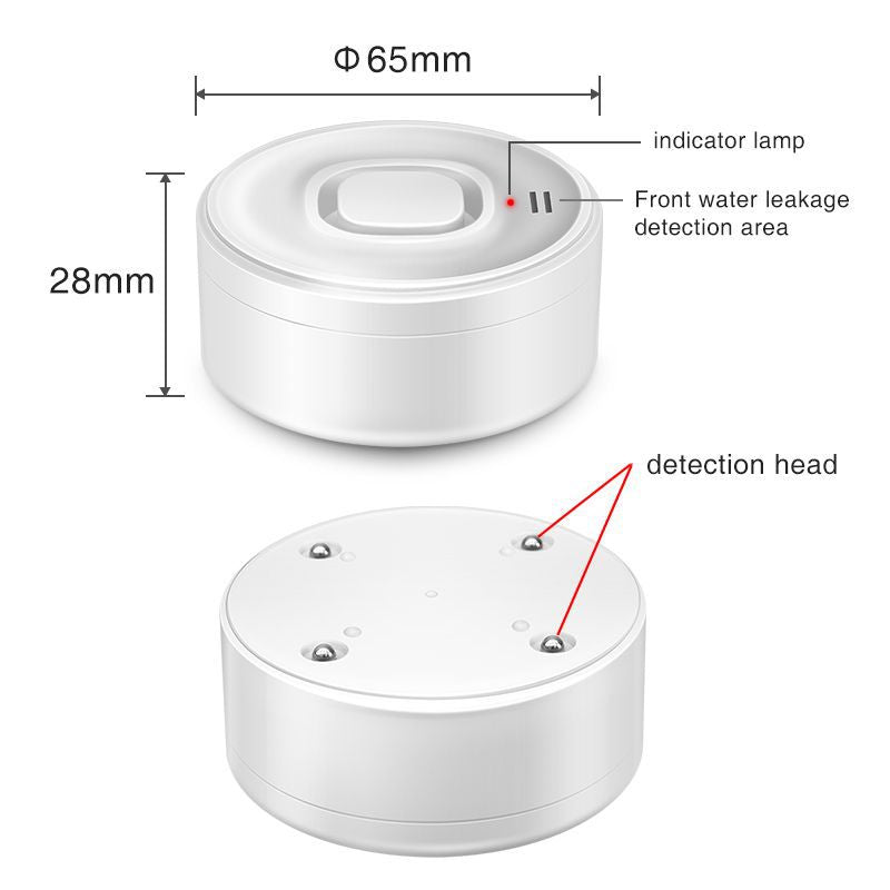 ProGuard Smart WiFi Water Leak Detector - Instant Phone Alerts & 100dB Alarm